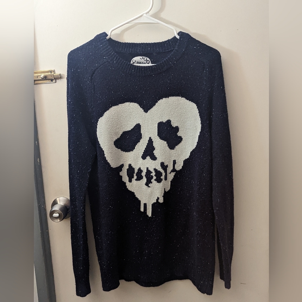 Drop dead knit sweater